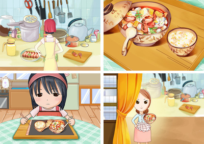 《深爱食堂》发布会 用漫画与动画设计烹制视觉盛宴