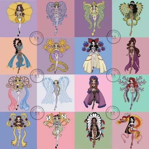 妙笔生辉 15张卡通版服装设计效果图的创意魅力